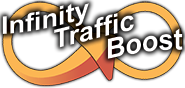 Logo infinity traffic boost